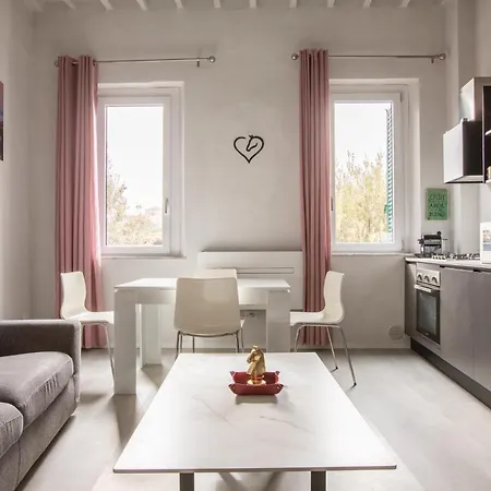 아파트 Rialto 32 - Moderna In Centro Con Vista 시에나