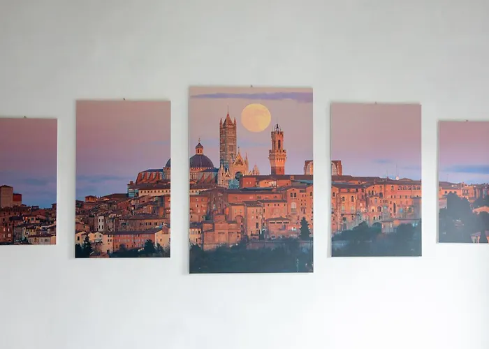 Appartamento Rialto 32 - Moderna In Centro Con Vista Siena